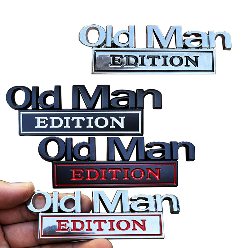Men Accessories Logo - 【F】Car 3D Metal Chrome Sticker Emblem