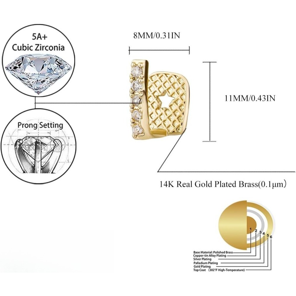 Gold Silver Plated  Iced Out T - Men Accessories In Silver 评论和价格