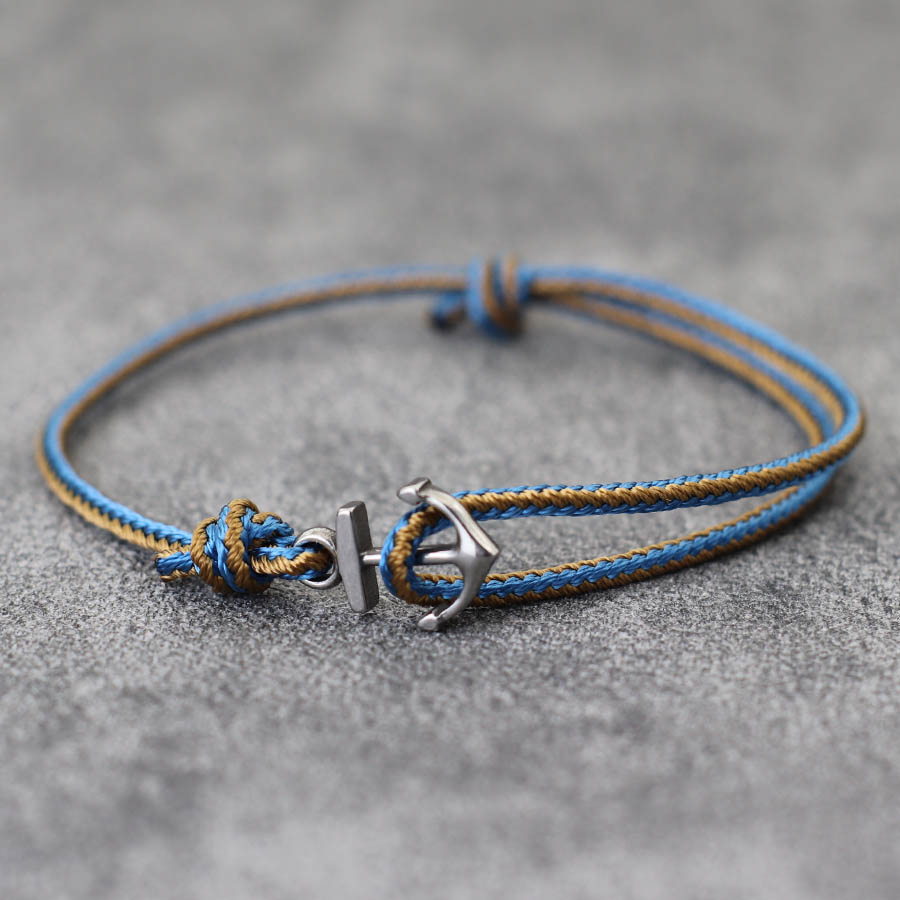 Minimalist Anchor Thin Rope Br - Men'S Minimalist Accessories 评论和价格