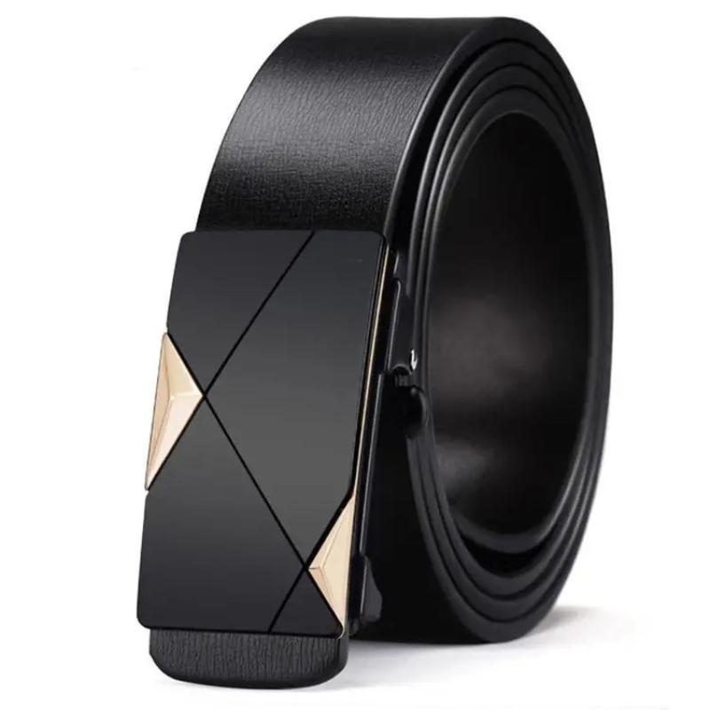 Men PU Automatic Buckle Belt 1 - Men'S Minimalist Accessories 评论和价格