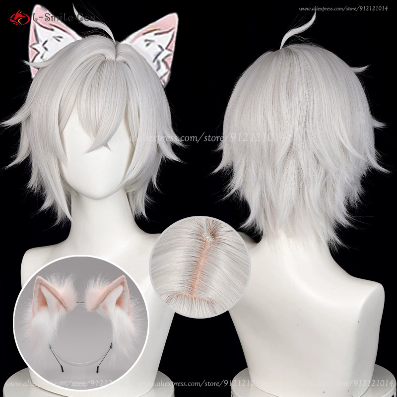 ZZZ Seth Lowell Cosplay Wig 30 - Men Accessories In Silver 评论和价格