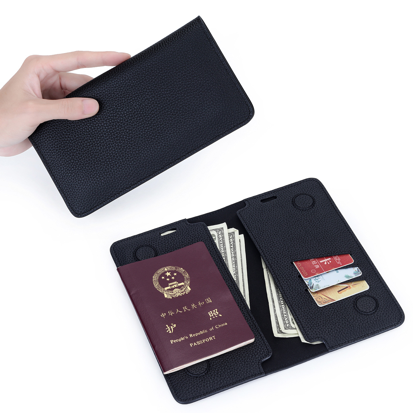 Slim Minimalist Passport Walle - Men'S Minimalist Accessories 评论和价格