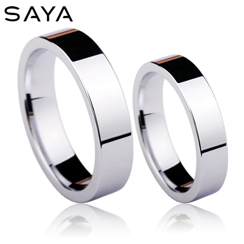 Tungsten Rings for Men Women W - Men Accessories In Silver 评论和价格