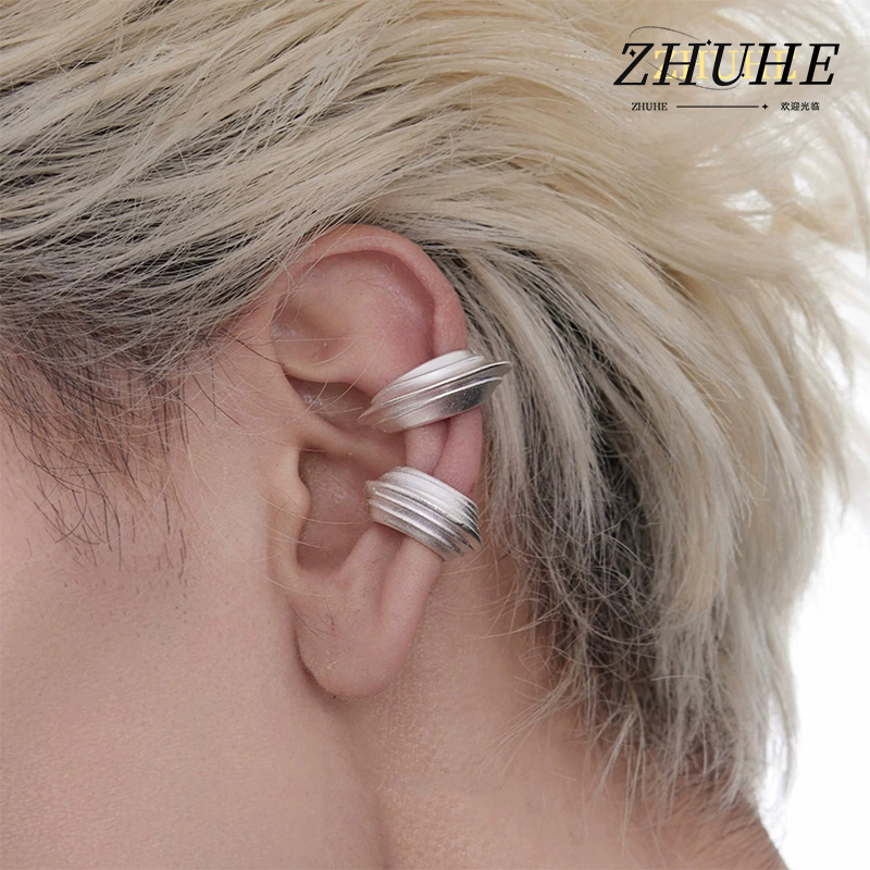 Textured Multi Layer Ear Cuff  - Men'S Minimalist Accessories 评论和价格