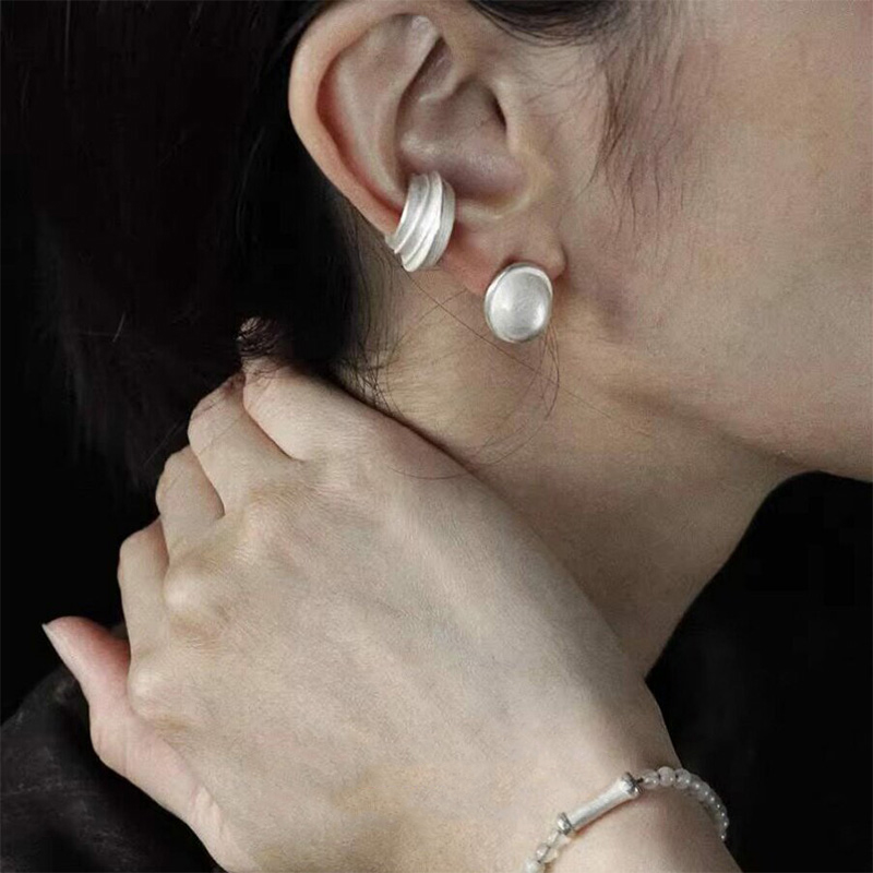 Textured Multi Layer Ear Cuff  - Men'S Minimalist Accessories 评论和价格