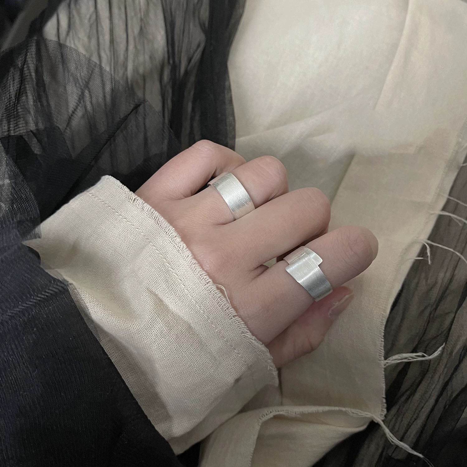 925 Sterling Silver Rings for  - Men'S Minimalist Accessories 评论和价格