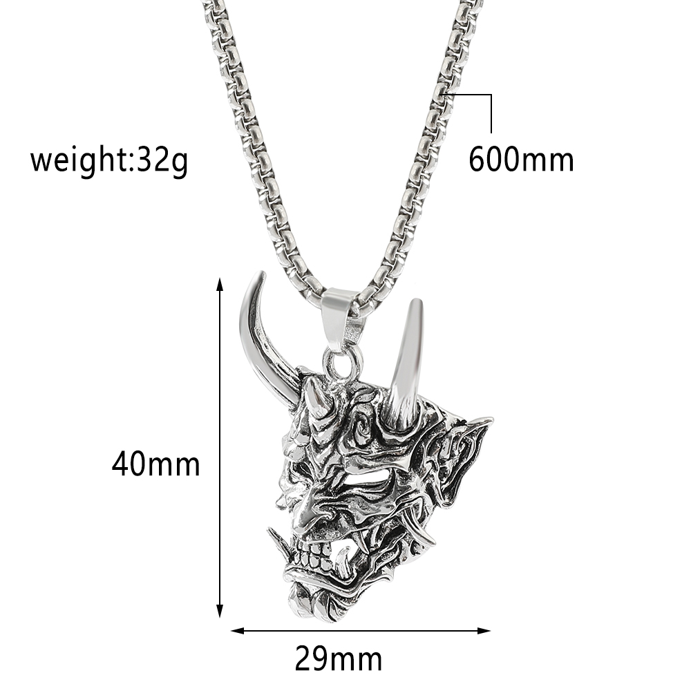 Handsome Rascal Ghost Mask Pen - Men Accessories In Silver 评论和价格