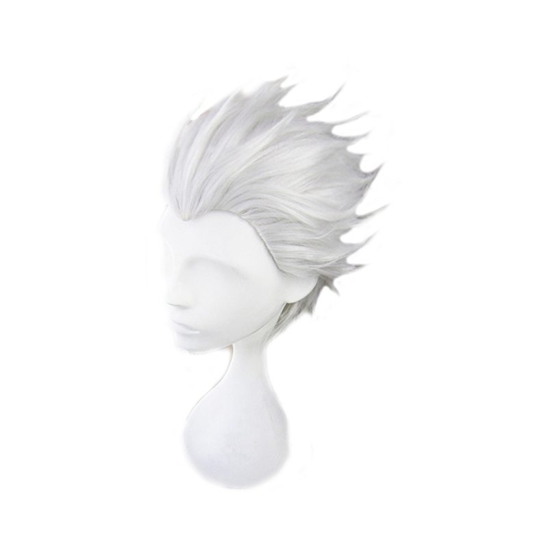 Vergil Cosplay Wig Short Silve - Men Accessories In Silver 评论和价格