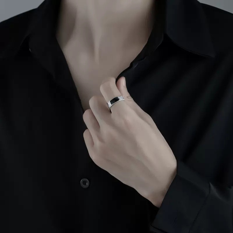 925 Sterling Silver Rings for  - Men'S Minimalist Accessories 评论和价格